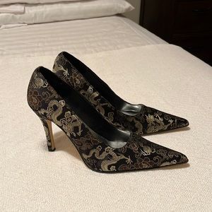 FOH Asian Print Stiletto Heels